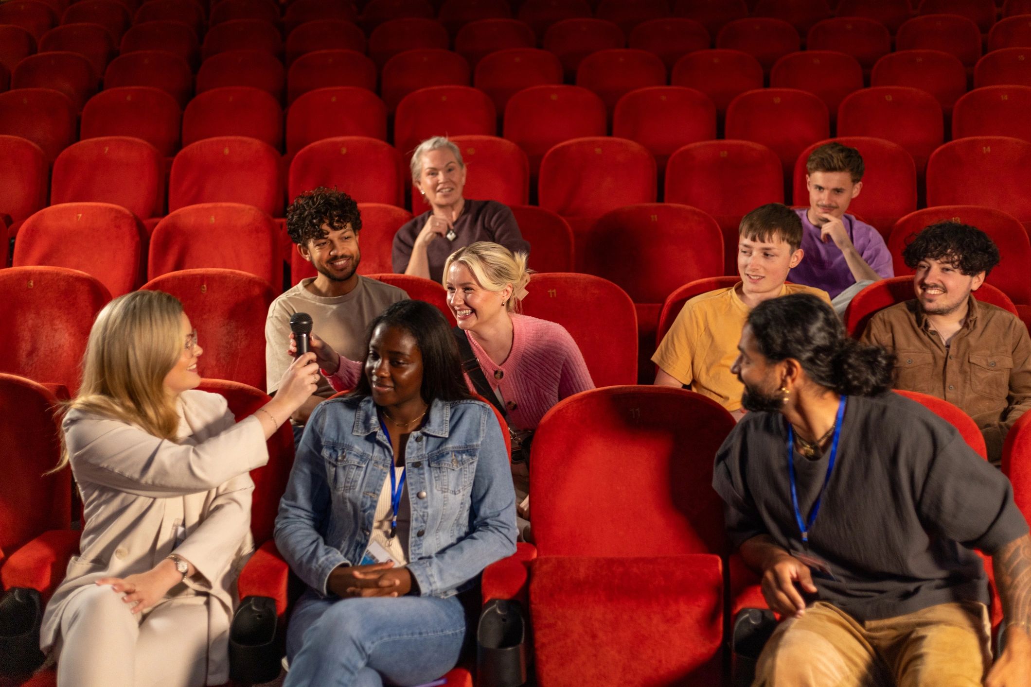 Audience and industry engagement representing creative partnerships
